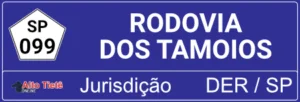 placa rodovia sp099