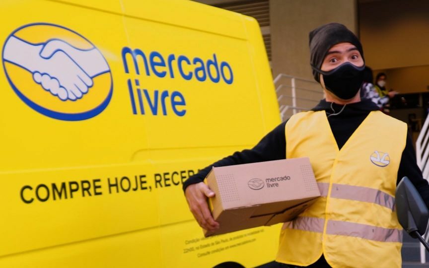 Entregador mercadlo livre