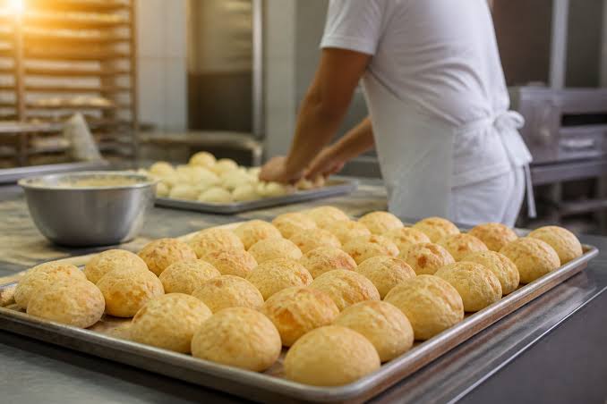 indústria de pão de queijo
