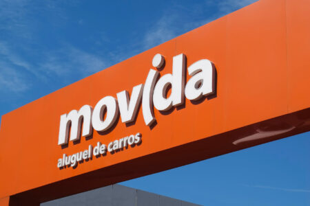 Faixada da empresa Movida
